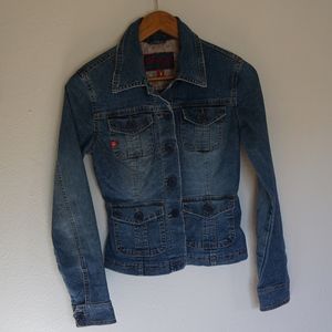 Plugg Women's Denim Jean Jacket